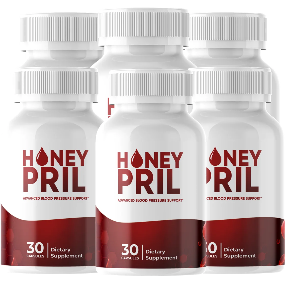 6 Bottles of Honey Pril